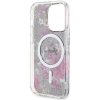 Guess GUHMP14LHCFWSA iPhone 14 Pro 6.1zielony/khaki hardcase Flower MagSafe
